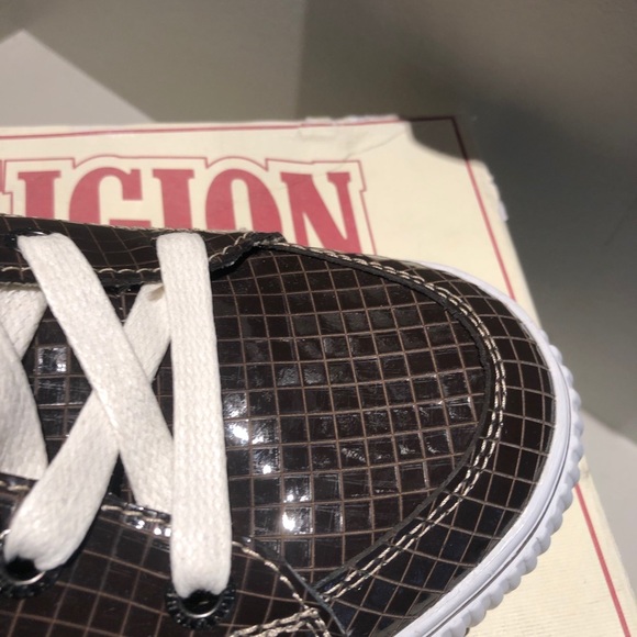 NWT True Religion Hannibal low patent Men’s 12 - Picture 4 of 7